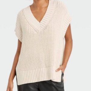 Women's V-Neck Sweater Vest - A New Day™